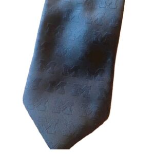 3 For $15 Sale U Of M Wolverines Elegant Blue Tie Donegal Bay 100% Silk